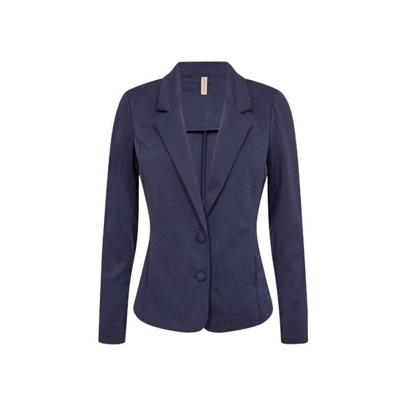 NWT SOYA CONCEPT Daniella Navy Blue Fitted Blazer - Picture 4 of 5